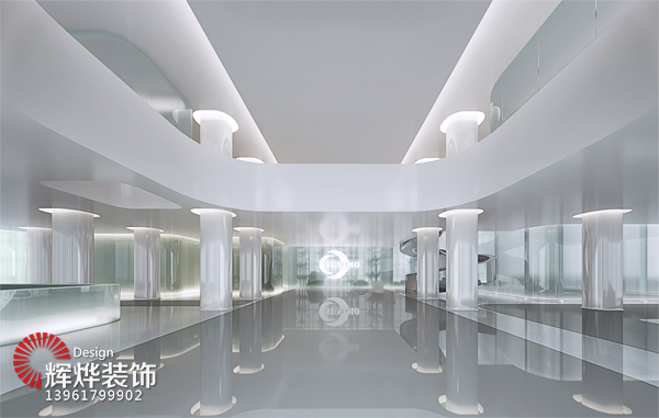 無錫辦公室設計大廳