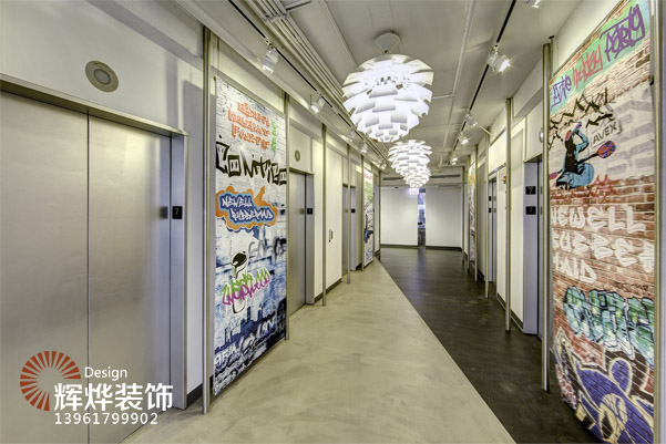 無錫辦公室裝修走廊