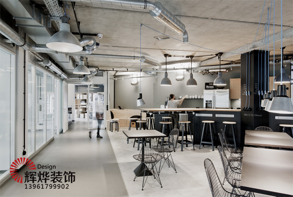 無錫辦公樓設計茶歇區